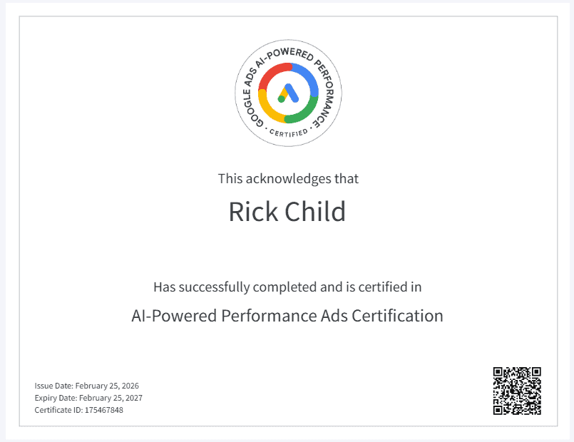 Google Ads Certified